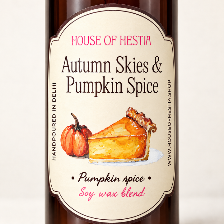 Autumn Skies & Pumpkin Spice Linen Mist