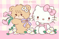 Pink Hello Kitty Postcard