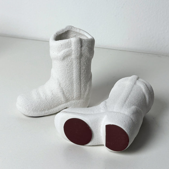 Cowboy Boots Matchstick Holder