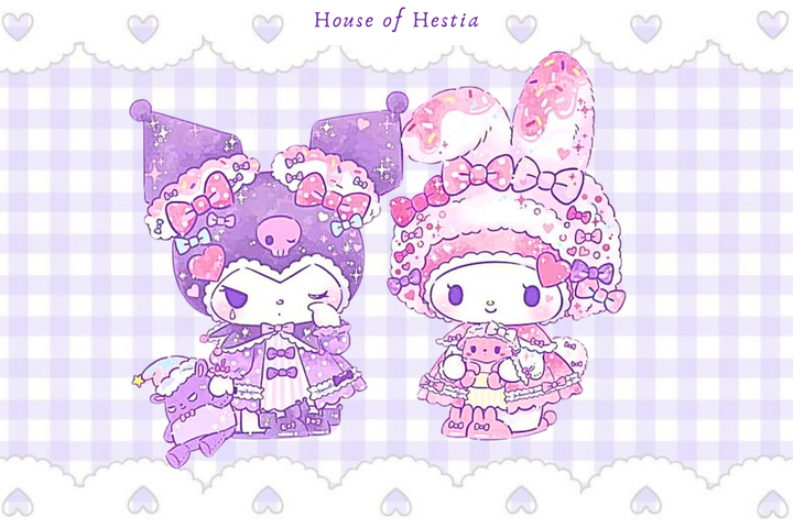 Kuromi & My Melody Postcard
