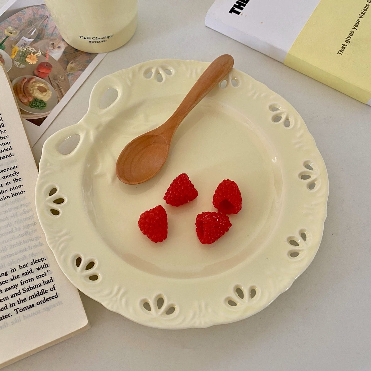 Ceramic Bow Plate