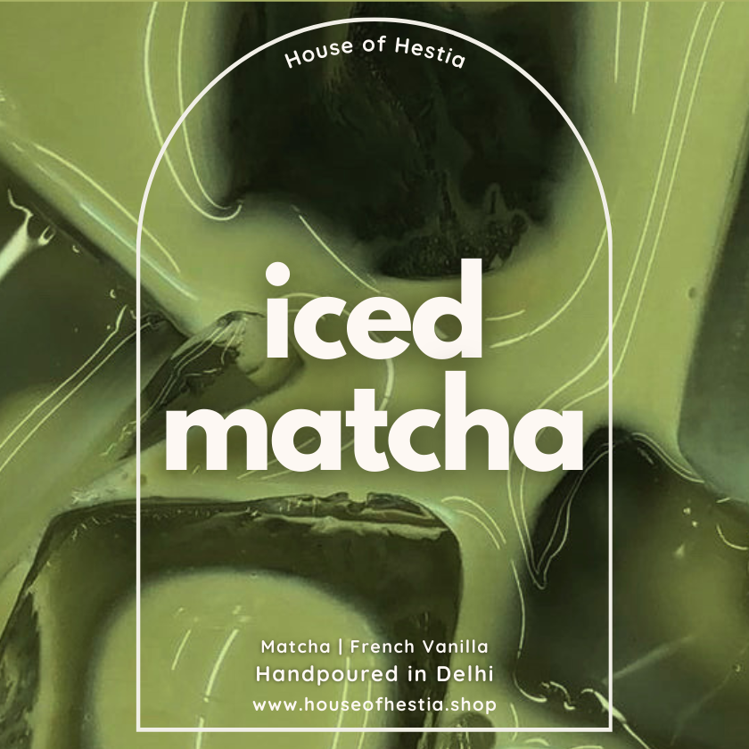iced matcha candle