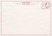 Berry Sweet Bunny postcard