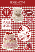 Red HOH Sticker Sheet 🍓
