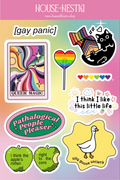 HOH Pride Month stickers 🌈