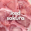 iced sakura candle