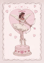 Pink Cupid Postcard