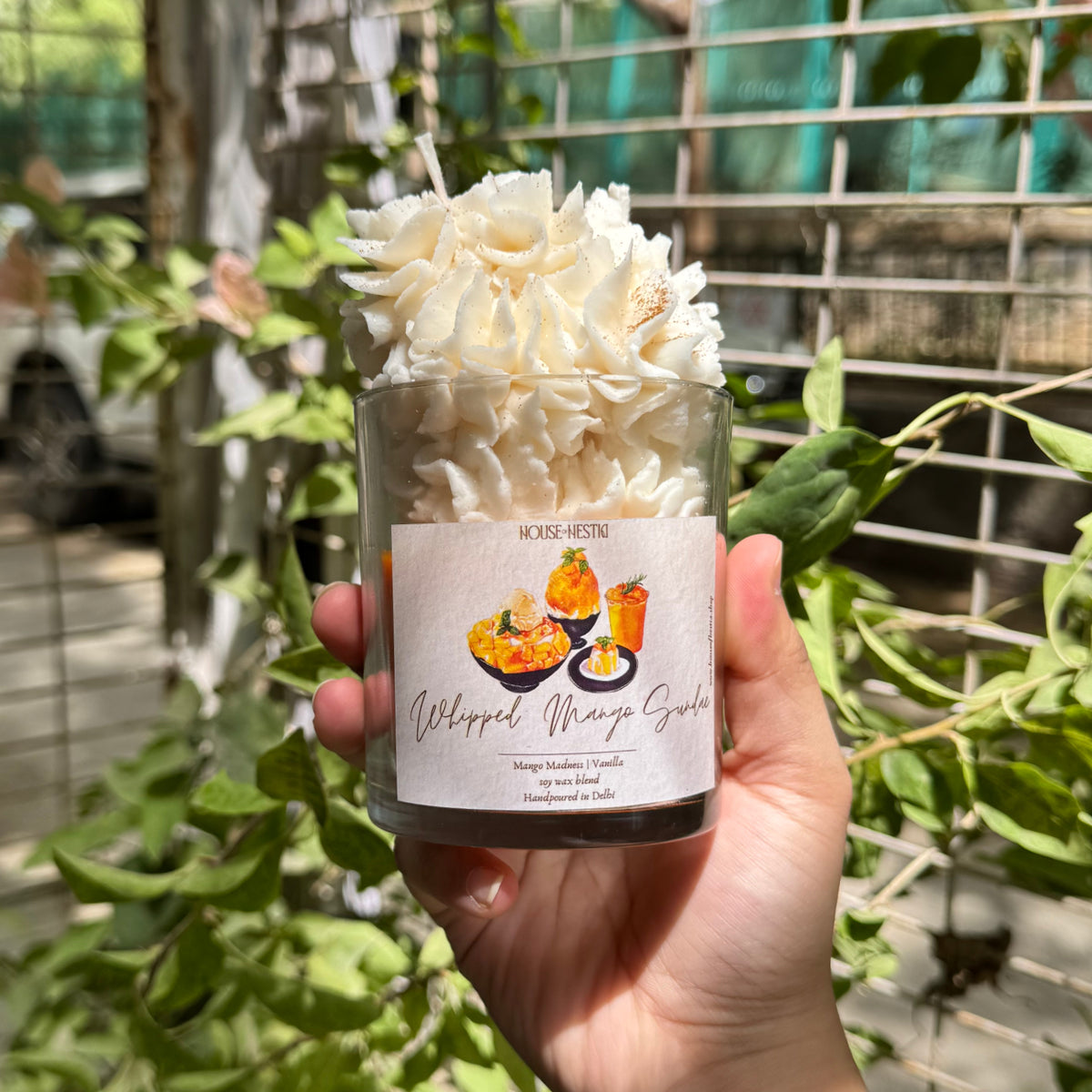 Whipped Mango Sundae