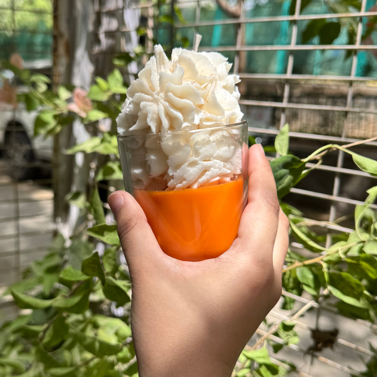Whipped Mango Sundae