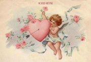 Vintage Cherub Postcard