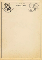 Harry Potter Postcard