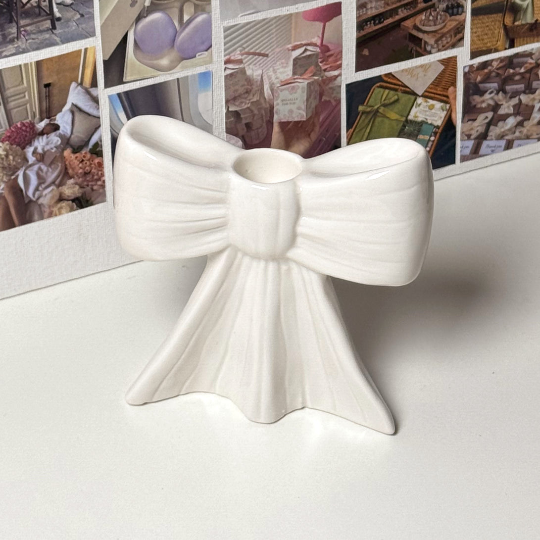 Bow Candle Holder
