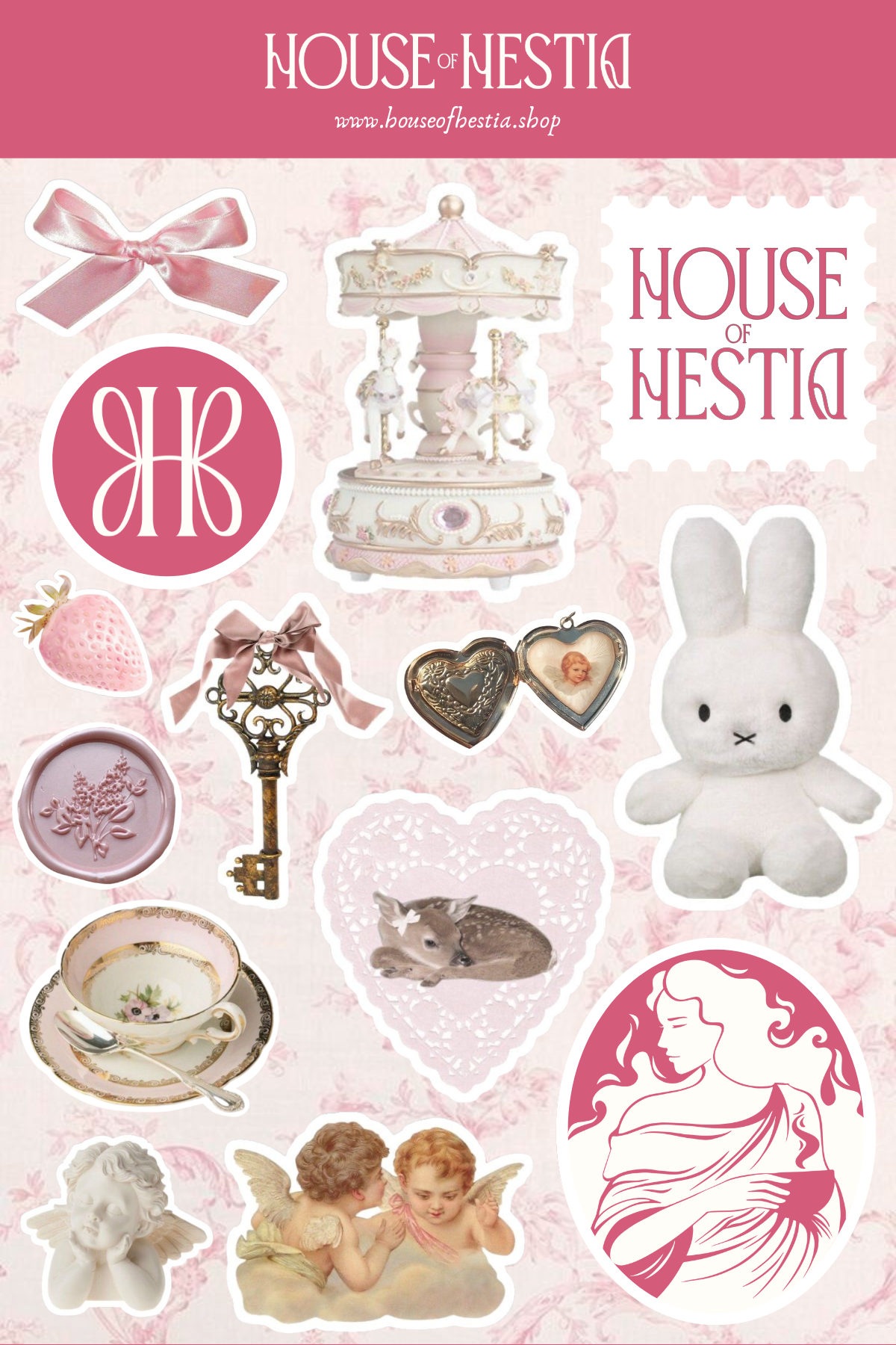 HOH coquette sticker sheet 🎀