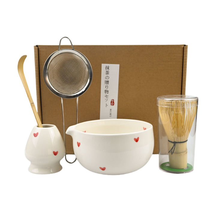 Hearts Matcha Kit Set