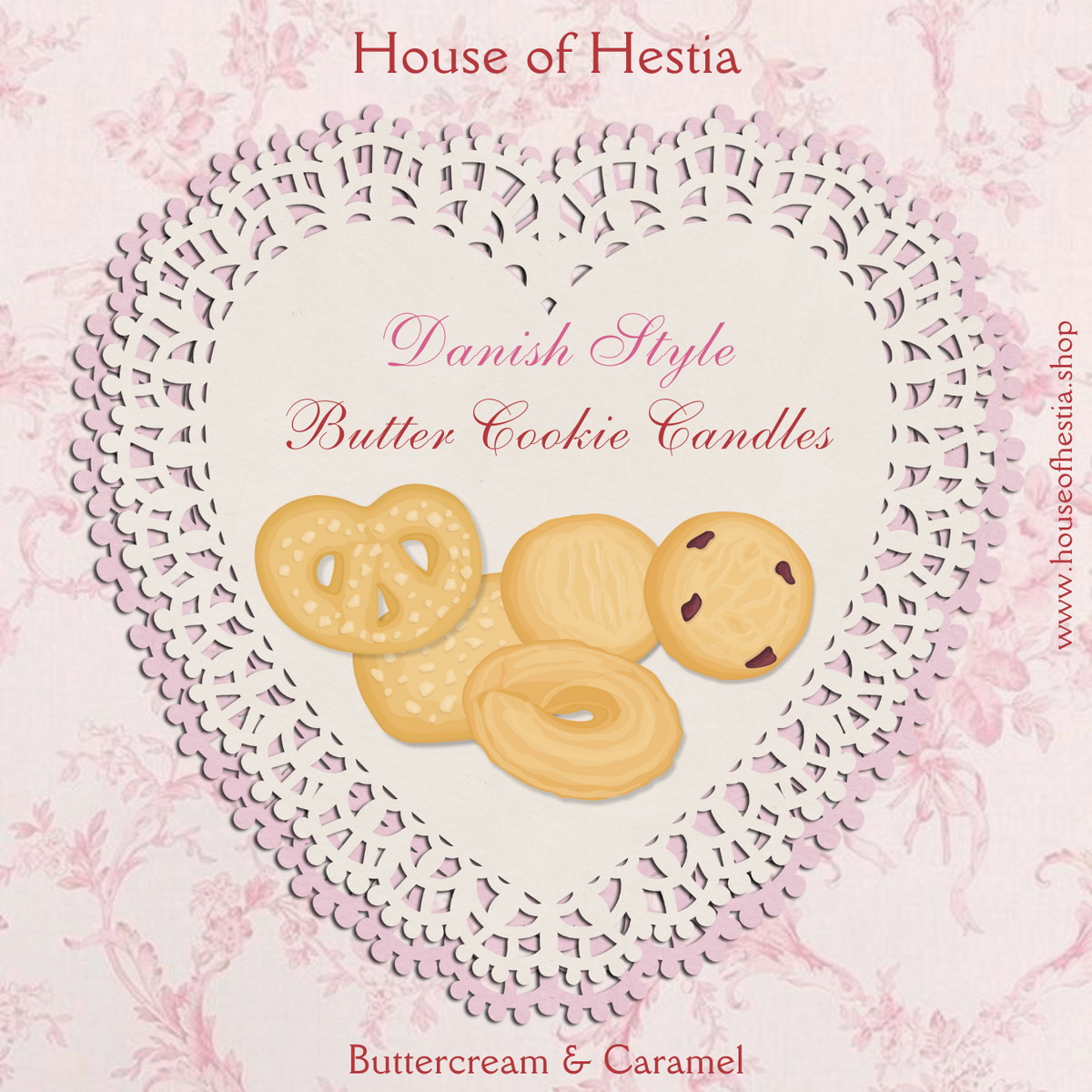 Danish Butter Cookie Candles