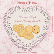 Danish Butter Cookie Candles