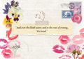 Pressed Flowers Postcard