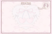 HOH Lolita Cherry Postcard