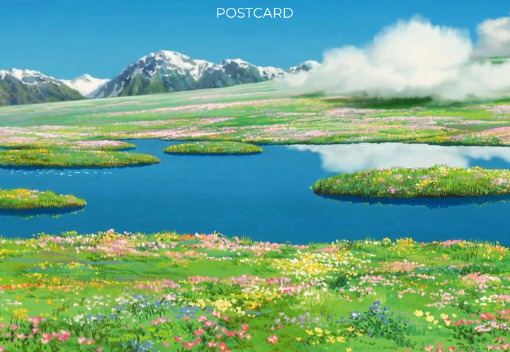 Howl's Moving Castle Postcard