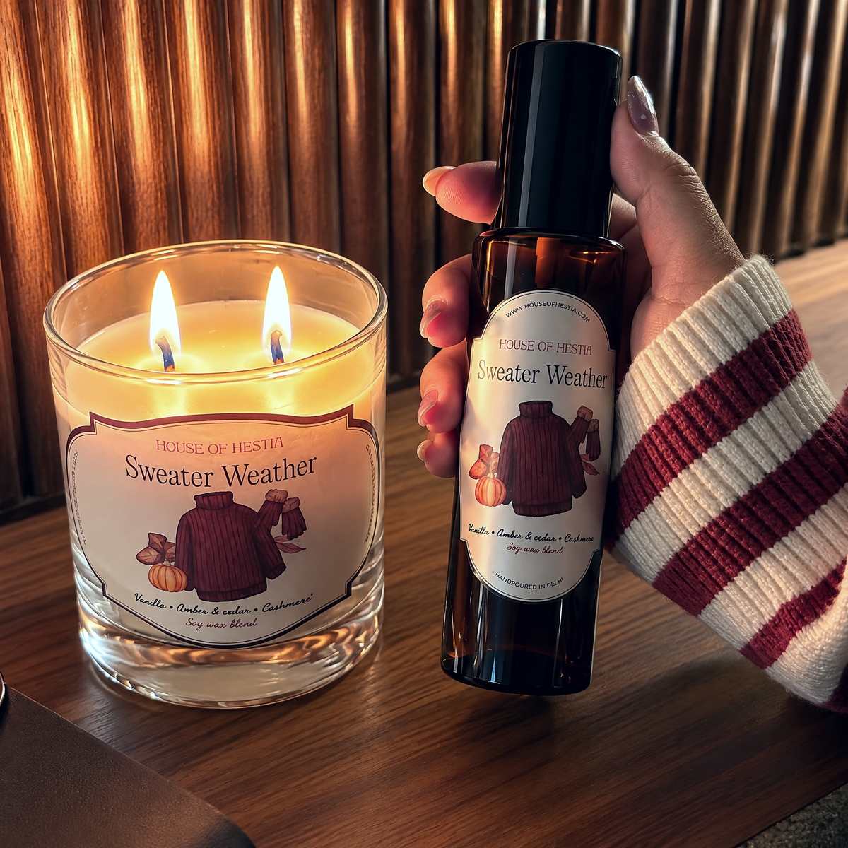 Autumn Affair : Candle & Room Mist Duo