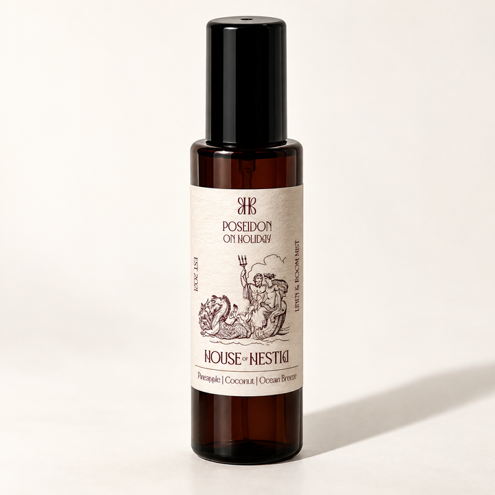 Poseidon on Holiday Linen Mist
