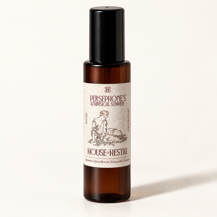 Persephone’s Whimsical Summer Linen Mist