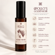 Apollo's Golden Hour Linen Mist
